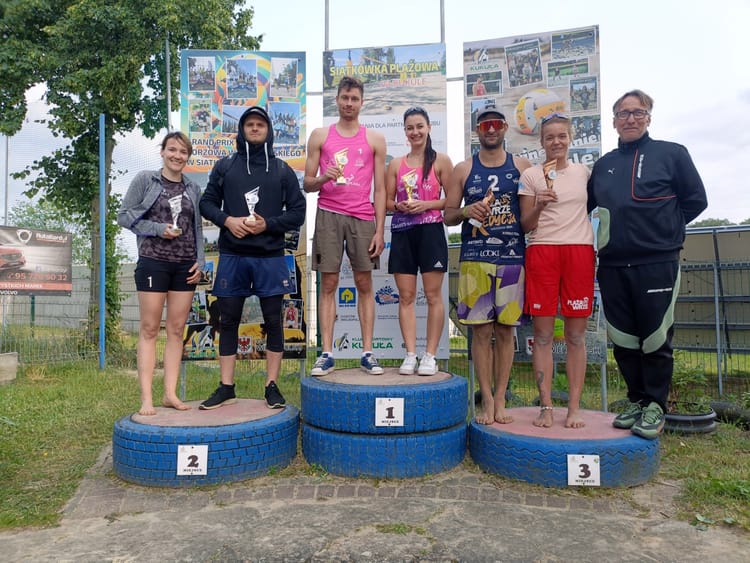 Wyniki turniejów w siatkówce plażowej 8.06.2025 r.